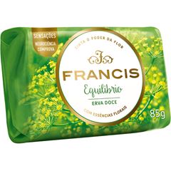 SABONETE FRANCIS SUAVE ERVA DOCE VERDE 85G