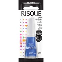 Esmalte Risqué Cremoso Azulivre (encartelado)