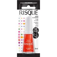 Esmalte Risqué Cremoso Sol Laranja Animado - Encartelado