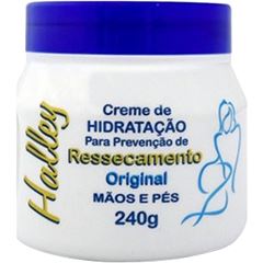 CREME PARA PREVENCAO DO RESSECAMENTO HALLEY MAOS E PES AMENDOAS