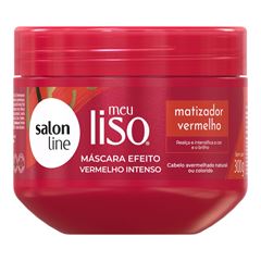 MASCARA MEU LISO MATIZADOR VERMELHO SALON LINE 300G