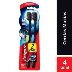 Escova Dental Colgate 360º Black