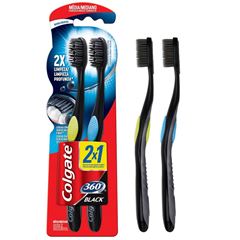 ESCOVA DENTAL COLGATE 360? BLACK