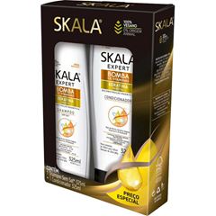 SHAMPOO + CONDICIONADOR SKALA VINAGRE DE MACA KERATINA