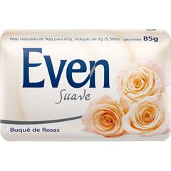 SABONETE EVEN SUAVE BUQUE DE ROSAS 85G