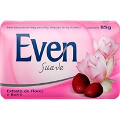 SABONETE EVEN SUAVE EXTRATO DE FLORES E BURITI 85G