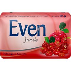 SABONETE EVEN SUAVE PITANGA E ACEROLA 85G