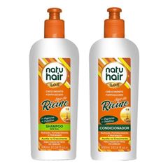 Shampoo + Condicionador NatuHair Óleo de Rícino Kit