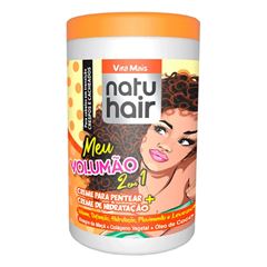 Creme de Pentear NatuHair 2 em 1 Meu Volumão