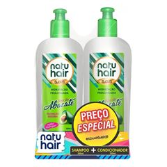 Shampoo + Condicionador NatuHair Óleo de Abacate Kit