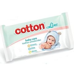 Toalha Umedecida Cotton Line Baby Bichos