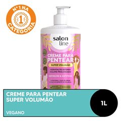 CREME PARA PENTEAR SUPER VOLUMAO SALON LINE 1L