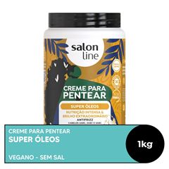 CREME PARA PENTEAR SUPER OLEOS SALON LINE 1L