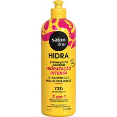 CREME PARA PENTEAR HIDRA HIDRATACAO INTENSA SALON LINE 500ML