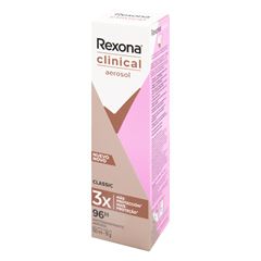 Desodorante Aerosol Rexona Clinical Feminino Classic 150ml