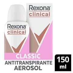 Desodorante Aerosol Rexona Clinical Feminino Classic 150ml