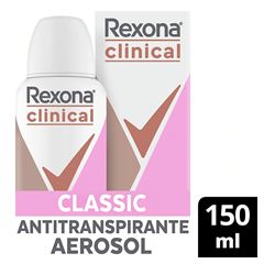 Desodorante Aerosol Rexona Clinical Feminino Classic 150ml