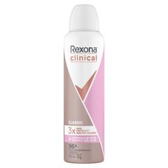 Desodorante Aerosol Rexona Clinical Feminino Classic 150ml