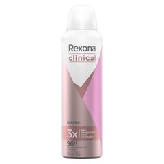 Desodorante Aerosol Rexona Clinical Feminino Classic 150ml