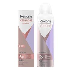 Desodorante Aerosol Rexona Clinical Feminino Extra 150ml