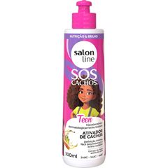 ATIVADOR DE CACHOS SOS CACHOS TEEN SALON LINE 300ML