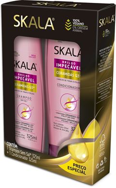 Shampoo + Condicionador Skala Ceramidas Plus 325ml