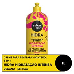 CREME PARA PENTEAR HIDRA HIDRATACAO INTENSA SALON LINE 1 LITRO