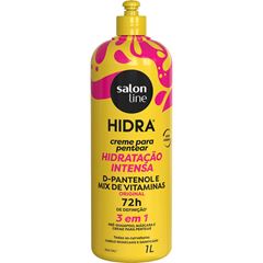 CREME PARA PENTEAR HIDRA HIDRATACAO INTENSA SALON LINE 1 LITRO