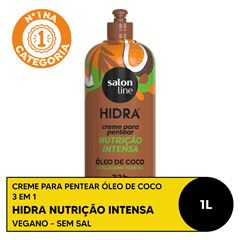 CREME PARA PENTEAR HIDRA NUTRICAO INTENSA SALON LINE 1 LITRO