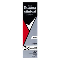 Desodorante Aerosol Rexona Clinical Masculino Sport 150ml