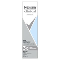 Desodorante Aerosol Rexona Clinical Feminino Sem Perfume 150ml