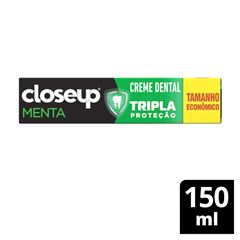 Creme Dental Close Up Triple Menta 150g