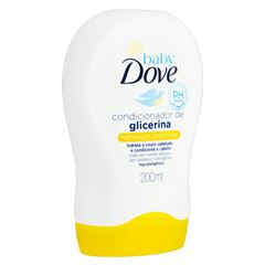 CONDICIONADOR INFANTIL BABY DOVE HIDRATAÇAO GLICERINADO 200ML