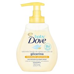 SABONETE LIQUIDO INFANTIL BABY DOVE HIDRATACAO GLICERINADA