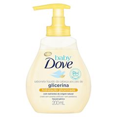 Sabonete Líquido Infantil Baby Dove Hidratação Glicerinada 200ml