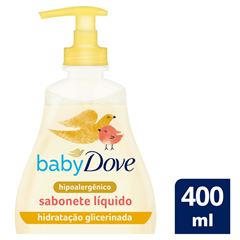 Sabonete Líquido Infantil Baby Dove Hidratação Glicerinada 400ml