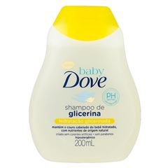 SHAMPOO INFANTIL BABY DOVE HIDRATAÇAO GLICERINADA 200ML