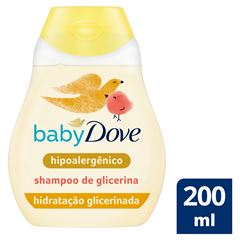 Shampoo Infantil Baby Dove Hidratação Glicerinada 200ml