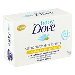 SABONETE INFANTIL BABY DOVE HIDRATACAO BALANCEADA 75G