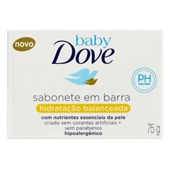 SABONETE INFANTIL BABY DOVE HIDRATACAO BALANCEADA 75G