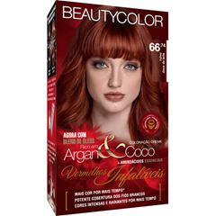 TINTURA BEAUTY COLOR KIT 66.74 RUIVO DOCE DE LEITE