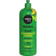 CREME PARA PENTEAR HIDRA RESTAURACAO INTENSA SALON LINE 1 LITRO