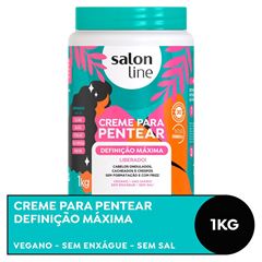 CREME PARA PENTEAR DEFINICAO MAXIMA SALON LINE 1KG