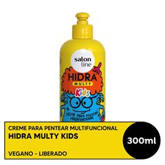 CREME PARA PENTEAR MULTIFUNCIONAL HIDRA MULTY KIDS SALON LINE 300ML