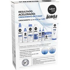 KIT SHAMPOO E CONDICIONADOR SOS BOMBA ORIGINAL SALON LINE 200ML