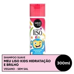 SHAMPOO MEU LISO KIDS SUAVE HIDRATACAO E BRILHO SALON LINE 300ML