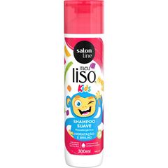 SHAMPOO MEU LISO KIDS SUAVE HIDRATACAO E BRILHO SALON LINE 300ML