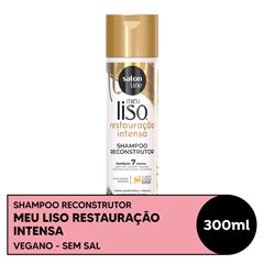 SHAMPOO MEU LISO RESTAURACAO INTENSA SALON LINE 300ML