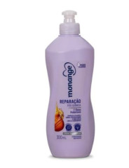 Creme para Pentear Monange Reparação Pós Química 300ml