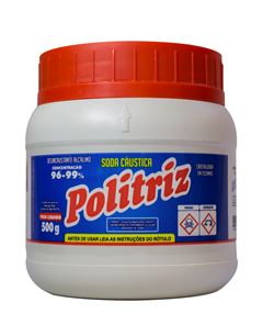 Soda Cáustica Politriz Granulada 500g